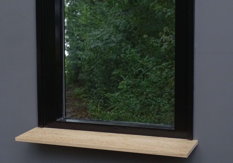 Rustiek eiken vensterbank
